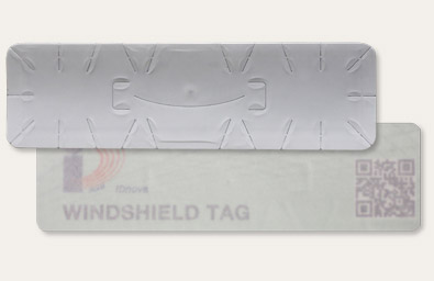 WINDSHIELD tag RFID parabrezza